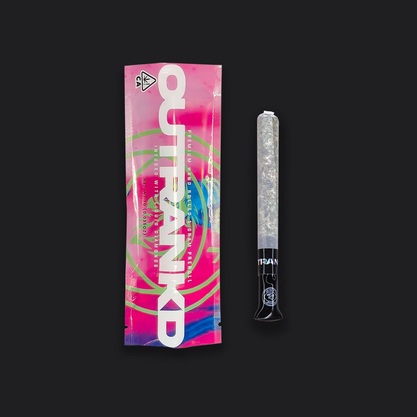 OUTRANKD - DIAMOND INFUSED 1G PREROLL - OUTRANKD RUNTZ